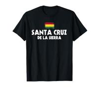 Santa Cruz De La Sierra Bolivia Bandera Bolivia Diseño Bandera Boliviana Camiseta