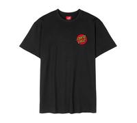 Santa Cruz Dot Black Cofre Camiseta