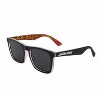SANTA CRUZ Gafas de sol originales con funda - Lentes de protección UV, Black Multi Red Dot, Taglia unica