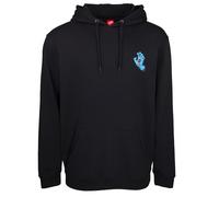 Santa Cruz Mano Gritando Sudadera Con Capucha Negra