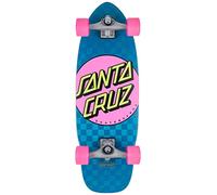 Santa Cruz Pink Dot Check Cut Back carver 9.75"" blue pink