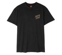 Santa Cruz Screaming Grizzly - Camiseta para hombre, Negro , XL