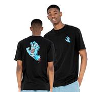 SANTA CRUZ SCREAMING HAND CHEST TEE t shirt BLACK PE22