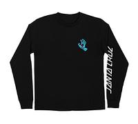 Santa Cruz Screaming Hand L/S Heavyweight T-Shirt Black XL Mens
