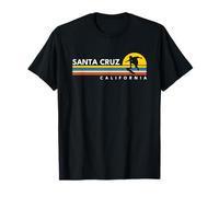 Santa Cruz Skateboard CA Vintage Retro Souvenirs Camiseta