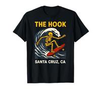 Santa Cruz The Hook Vintage Hombres Surf Skateboarding Camiseta