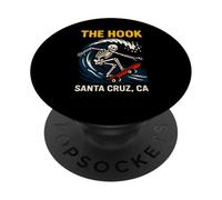 Santa Cruz The Hook Vintage Hombres Surf Skateboarding PopSockets PopGrip Adhesivo