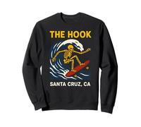Santa Cruz The Hook Vintage Hombres Surf Skateboarding Sudadera
