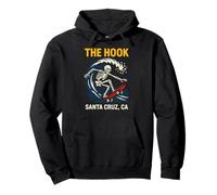 Santa Cruz The Hook Vintage Hombres Surf Skateboarding Sudadera con Capucha