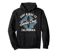 Santa Cruz Tshirt Men California Surf California Retro Sudadera con Capucha