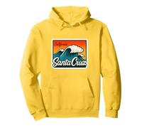 Santa Cruz Vintage Palms Retro Sunset California Sudadera con Capucha