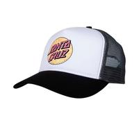 Santa Cruz Wagon Dot Meshback Gorra - Blanco/Gris, blanco, talla nica, blanco, talla nica