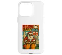 Santa DC Go-Go Music- Ropa Urbana navideña Carcasa para iPhone 15 Pro MAX