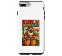 Santa DC Go-Go Music- Ropa Urbana navideña Carcasa para iPhone 7 Plus/8 Plus