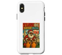 Santa DC Go-Go Music- Ropa Urbana navideña Carcasa para iPhone X/XS