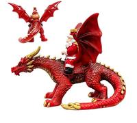 Santa Dragon Ornament, 3D Christmas Tree Pendant For Holiday Home Decor