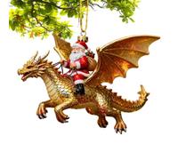 Santa Dragon Riders Collection - 2D Santa Claus Acrylic Decor Collection