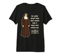 Santa Edith Stein Cita Católica de la Mujer Teresa Benedicta Camiseta Premium
