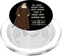 Santa Edith Stein Cita Católica de la Mujer Teresa Benedicta PopSockets PopGrip para MagSafe