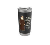 Santa Edith Stein Cita Católica de la Mujer Teresa Benedicta Vaso térmico de acero inoxidable de doble pared
