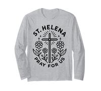 Santa Elena ruega por nosotras Mujeres católicas Manga Larga