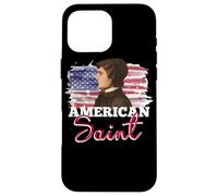 Santa Elizabeth ANN Seton American Saint USA Bandera católica Carcasa para iPhone 16 Pro MAX