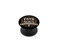 Santa Elizabeth ANN Seton Cita Fe Levanta Alma Santa Católica PopSockets PopGrip Adhesivo