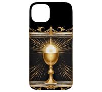 Santa Eucaristía Santísimo Sacramento Primera Comunión Católica Carcasa para iPhone 15 Plus