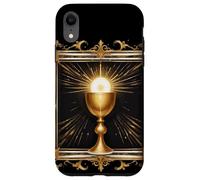 Santa Eucaristía Santísimo Sacramento Primera Comunión Católica Carcasa para iPhone XR