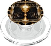 Santa Eucaristía Santísimo Sacramento Primera Comunión Católica PopSockets PopGrip para MagSafe