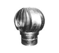 santa eulalia, _, sombrero aspirante giratorio galvanizado 250