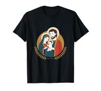 Santa Familia María José y el Niño Jesús Navidad Cristiana Camiseta