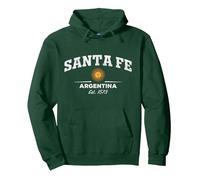 Santa Fe Argentina Sudadera con Capucha, Unisex para Adultos, Verde Bosque, XL