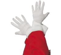 Smiffys Guantes de Papá Noel, Blancos