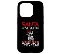 Santa, he Sido Bueno Este año - Silla de Ruedas Carcasa para iPhone 15 Pro