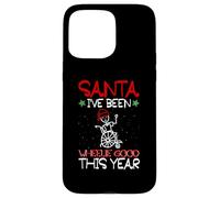 Santa, he Sido Bueno Este año - Silla de Ruedas Carcasa para iPhone 15 Pro MAX