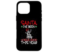 Santa, he Sido Bueno Este año - Silla de Ruedas Carcasa para iPhone 16 Pro MAX