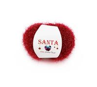 Santa hilo de lana Navideño: hilo de tejer, hilo de ganchillo (50 gr/ovillo; 3 colores) (empresa española/envío desde España) (01)
