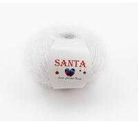 Santa hilo de lana Navideño: hilo de tejer, hilo de ganchillo (50 gr/ovillo; 3 colores) (empresa española/envío desde España) (03)