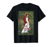 Santa Inés de Roma Arte Vintage Católica Patrona de Las Niñas Camiseta