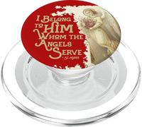 Santa Inés de Roma Santa Citas Ángeles Vintage Católica PopSockets PopGrip para MagSafe