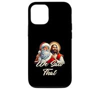 Santa Jesús, Hemos Visto Esa Feliz Navidad, Christian Funny Carcasa para iPhone 12/12 Pro