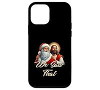 Santa Jesús, Hemos Visto Esa Feliz Navidad, Christian Funny Carcasa para iPhone 12 Mini