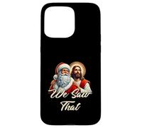 Santa Jesús, Hemos Visto Esa Feliz Navidad, Christian Funny Carcasa para iPhone 15 Pro MAX