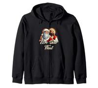 Santa Jesús, Hemos Visto Esa Feliz Navidad, Christian Funny Sudadera con Capucha