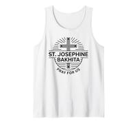 Santa Josephine Bakhita Oración por Nosotros Católica Santa Oración Camiseta sin Mangas