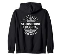 Santa Josephine Bakhita ruega por Nosotros Patrona católica Sudadera con Capucha