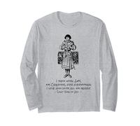 Santa Juana de Arco Cita Vintage Católico Saints Art Manga Larga