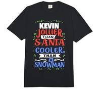 Santa Kevin Navidad Diciendo Divertido Nombre Kevin Comfort Colors Adult Heavyweight T-Shirt