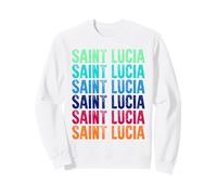 Santa Lucía Colorido Sudadera